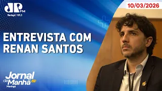 Entrevista com Renan Santos, pré-candidato a Presidente |Jornal da Manhã Maringá 10/03