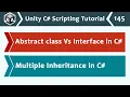 Multiple Inheritance Using Interfaces in C - Unity C Scripting Tutorial 145