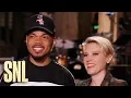 Chance the Host and Chance the Musical Guest Meet Kate McKinnon - SNL