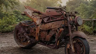 The large-displacement motorcycle KAWASAKI Z800 has been restoration by me to operate perfectly