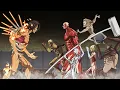 Download Lagu Part 2 of Eren, Levi, Mikasa, Armin vs Armored Titan, Female Titan, Jaw, Warhammer - Attack on Titan