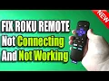 5 Ways to Fix Roku Remote Not Working or Not Connecting Easy Method