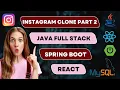 Create Instagram Clone With Spring Boot MySQL And React Create Home Page Part 2