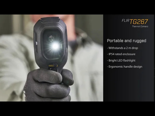 Thumbnail for the FLIR TG267 Thermal Camera - Reduce Diagnostic Time