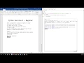 Python Exercise 5 - Beginner