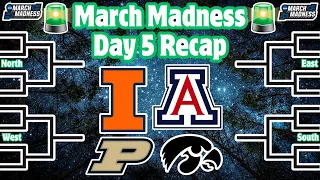 March Madness 2026 Sweet Sixteen RECAP My Bracket UPDATE