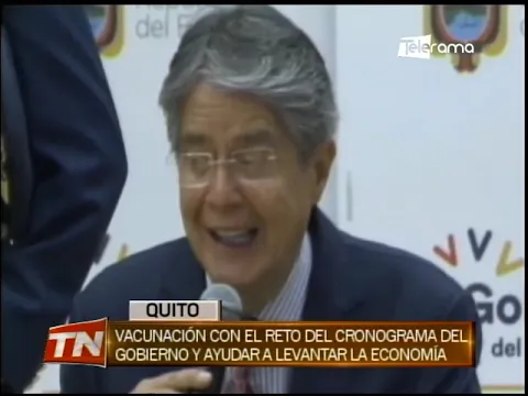 Vacunación con el reto del cronograma del gobierno y ayudar a levantar la economía