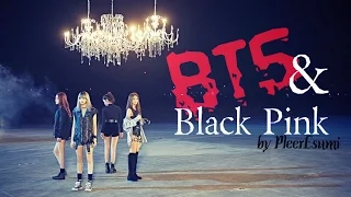 Download [MASHUP] BTS \u0026 BlackPink - Blood Sweat and Tears \u0026 Fire/Playing with Fire \u0026 Whistle MP3