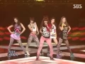 4minuts - Hot issue (포미닛 - 핫이슈) @ SBS Inkigayo 인기가요 090712