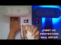 The First UV Protection Nail Dryer - MelodySusie P-PLUS20F UV Nail Lamp
