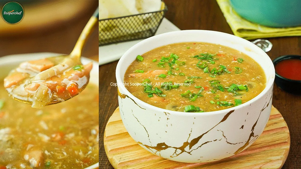 Restaurant Style Hot and Sour Soup Made Easy - Recipe by SooperChef