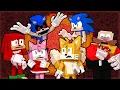 Sonic saves everyone from Sonic EXE with voice - Minecraft Animation