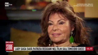 intervista esclusiva a patrizia reggiani lady gucci storie italiane 14 11 2019