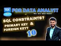 Primary Key and Foreign Key SQL constraints MS-SQL SQL For Data Analyst in Hindi 10