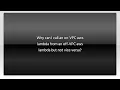 Why can I call an on-VPC aws lambda from an off-VPC aws lambda but not vice versa