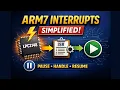 Interrupts in LPC2148 Explained Clearly ARM7 Interrupt Basics ISR Flow
