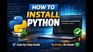Python Installation Guide 2026 Install Python Setup PATH Easy Tutorial
