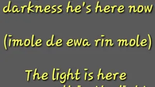 imole de by tope alabi and ty bello full lyrics subtitled in english