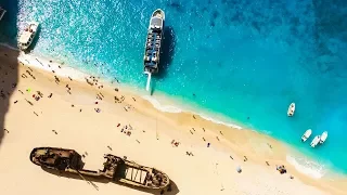 WOW!! Checkout this Ship Wreck on the most Stunning Beach in Greece! (Sailing La Vagabonde) Ep. 116