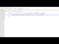 how to print hello world message in java using notepad