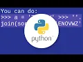 How to sort the letters in a string alphabetically in Python