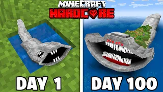 I Survived 100 Days as EL GRAN MAJA in Minecraft