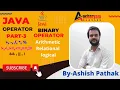 Operators in Java-Binary Operator Arithmetic Operators Relational Operators Logical Operators