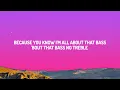 Meghan Trainor - All About That Bass (Lyrics)