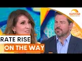 Economists are predicating a third rate rise from the RBA today Sunrise