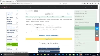 Write a Java program to generate a random number between 0 to 99 javapedia net