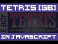 Tetris Game Boy in javascript game play