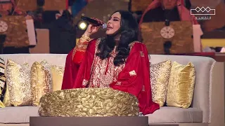 ليالي التأسيس الفنانة أحلام أنا ربي بلاني فيك 