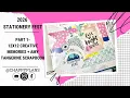 STATIONERY FEST CreativeMemoriesVids amytangerine 12x12 SCRAPBOOK