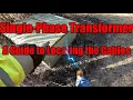 How to Locate Underground Electrical Cables on a Single-Phase Padmount Transformer