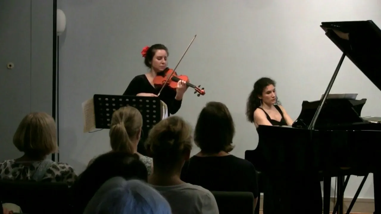 Ursula Mamlok Suite für Violine und Klavier