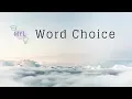 1 2 Word Choice - Suggestions Denotation Connotation