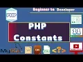 PHP Constants Examples PHP Tutorials for beginners - 11 HINDI