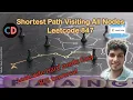 Shortest Path Visiting All Nodes Leetcode 847 Live coding session BFS Bit Manipulation