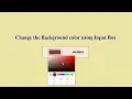 Javascript Background Color Changer Change Background Color with Color Picker using
