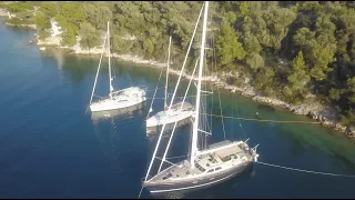 That time when you have no other choice but to anchor stern to a Greek Island – Ep. 60