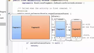Building a Dynamic UI with Fragments Android Studio