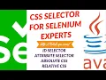 CSS Selector for Selenium Experts Very Easy to learn Same as Xpath