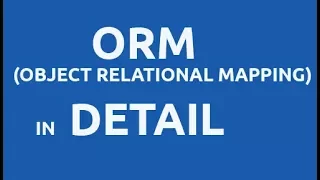 django ORM Object-relational mapping with practical