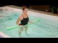 The Best Swim Spa Exercises Standing Crunch