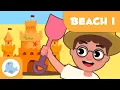 THE BEACH Vocabulary for Kids Episode 1
