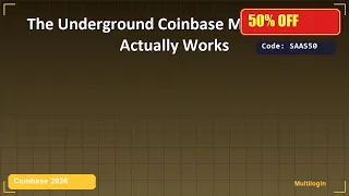 The Underground Coinbase Method That Actually Works