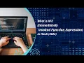 What is IIFE Immediately Invoked Function Expression in javascript in Hindi 2022