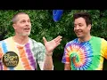 Download Lagu Frisbee Trick Shots with Brad Pitt | The Tonight Show Starring Jimmy Fallon