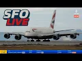 🔴LIVE SAN FRANCISCO (SFO) AIRPORT PLANE SPOTTING ACTION! (October 1st, 2025)