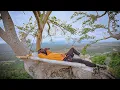 Download Lagu 1 hari 1 malam nginap diatas pohon beringin tinggi berburu burung \u0026 panah ikan!!!! #KOOKIKO 